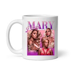 mary j blige mug, ceramic mug, coffee mug