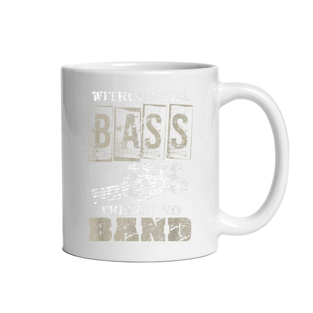Music Lover Gift Idea, Bass Player Bass Guitar Mug, Ceramic Mug, Music Mug - 2.jpg