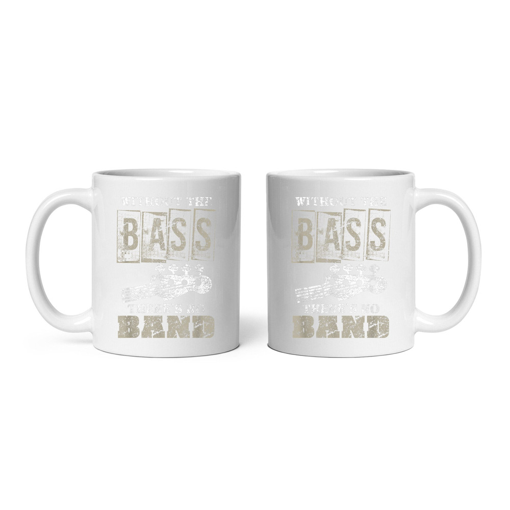 Music Lover Gift Idea, Bass Player Bass Guitar Mug, Ceramic Mug, Music Mug - 3.jpg