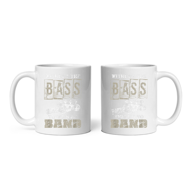Music Lover Gift Idea, Bass Player Bass Guitar Mug, Ceramic Mug, Music Mug - 3.jpg