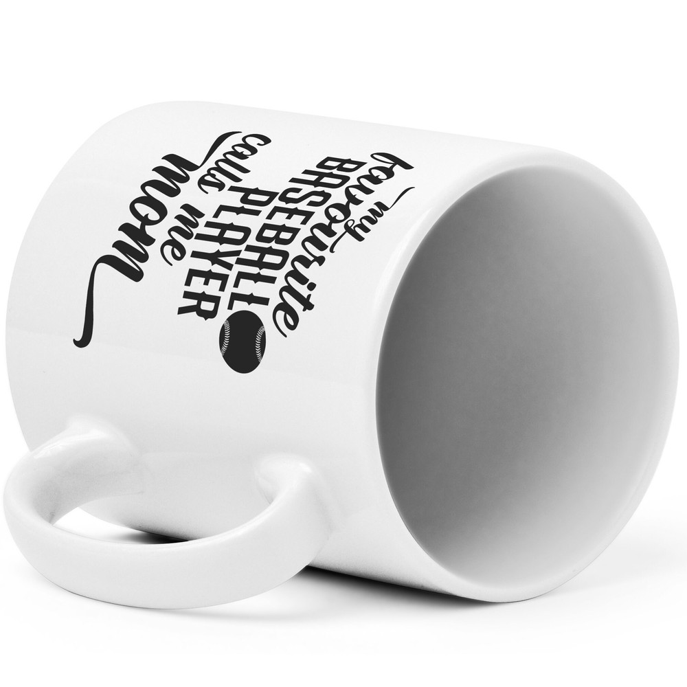 My Favourite Baseball Player Calls Me Mom Mug, Baseball Mug, Baseball Gifts, Fun Coffee Cups, Baseball Fan, Gifts for Dad, Baseball Themed - 5.jpg