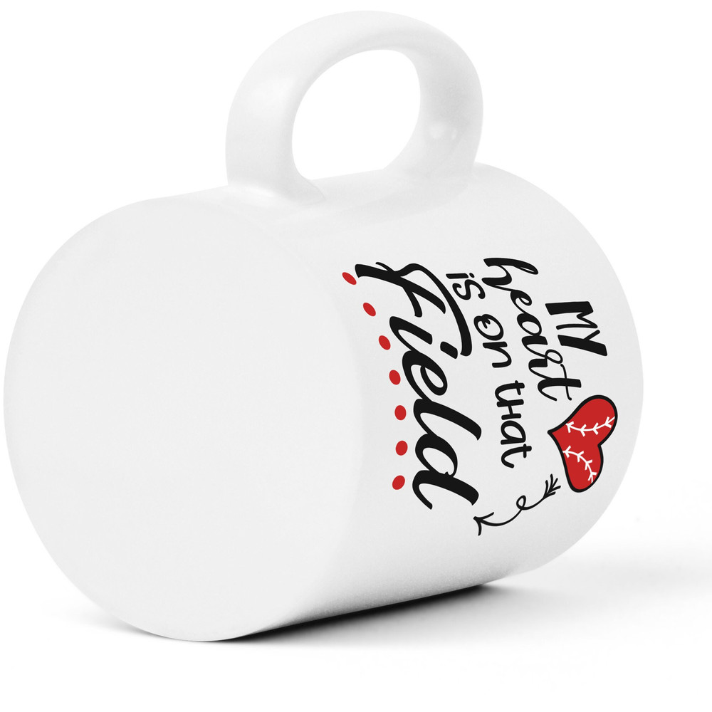 My Heart Is On That Field Mug, Baseball Mug, Baseball Gifts, Fun Coffee Cups, Baseball Fan, Gifts for Dad, Baseball Themed, Baseball Throw - 6.jpg