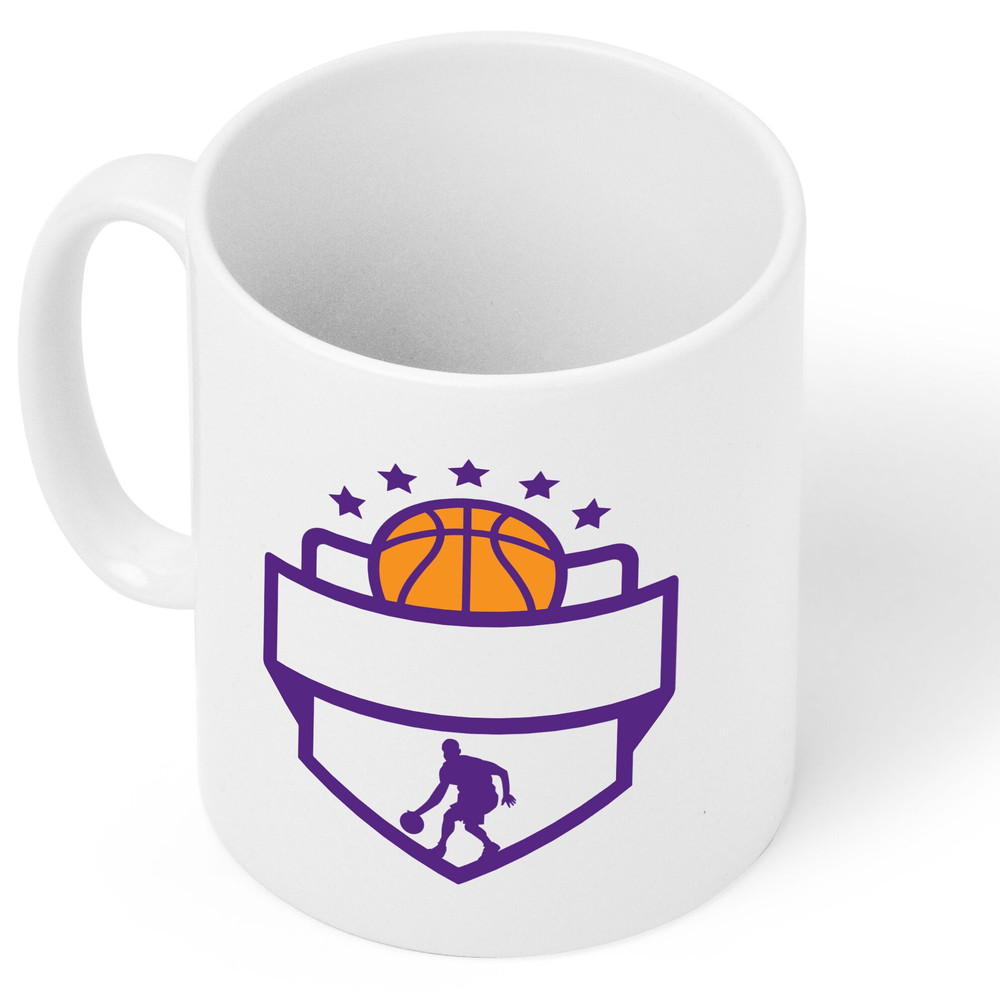 Purple basket ball player Mug, Funny Basketball Gifts for Men, Him, Husband, Boyfriend, Dad, Basketball Player Gifts, Playing Basketball - 4.jpg