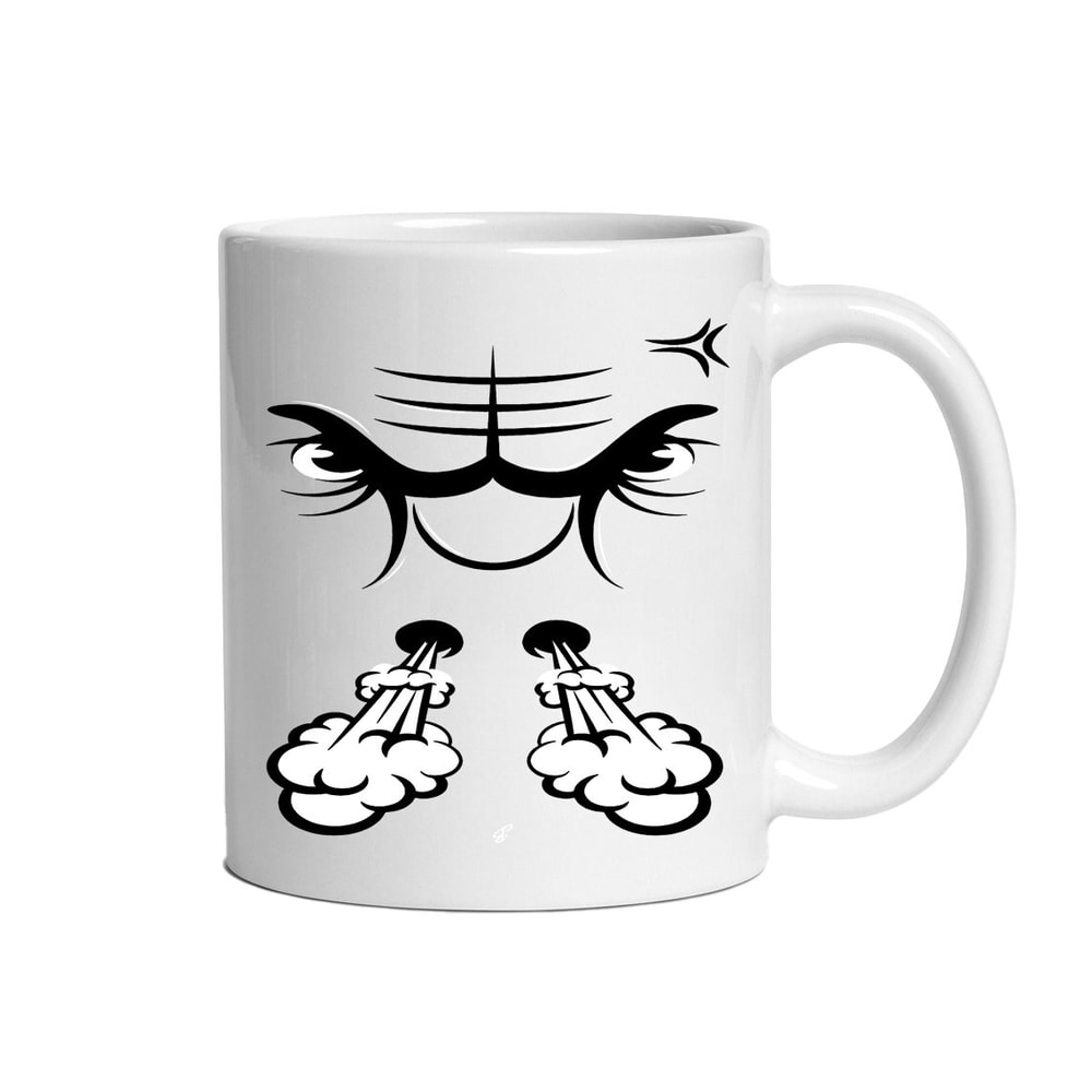 Raging Face Mug, Ceramic MUg, Coffee Mug - 2.jpg