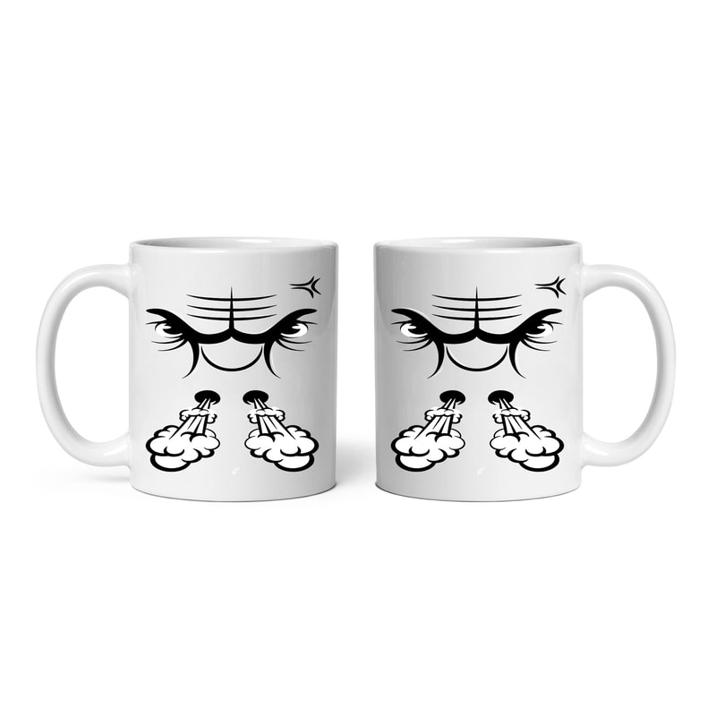 Raging Face Mug, Ceramic MUg, Coffee Mug - 3.jpg
