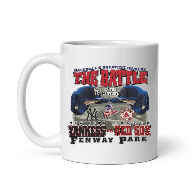Red Sox Yankees Mug, Baseball Mug, Funny Baseball Gifts for Men, Him, Husband, Boyfriend, Dad, Baseball Player Gifts, Playing Baseball - 1.jpg
