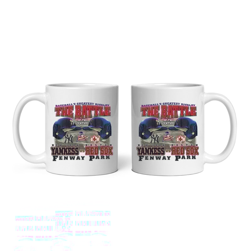 Red Sox Yankees Mug, Baseball Mug, Funny Baseball Gifts for Men, Him, Husband, Boyfriend, Dad, Baseball Player Gifts, Playing Baseball - 3.jpg