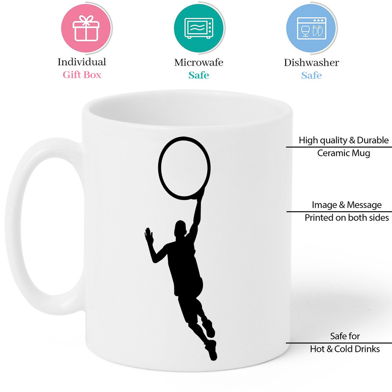 Slam Dunk action Mug, Funny Basketball Gifts for Men, Him, Husband, Boyfriend, Dad, Basketball Player Gifts, Playing Basketball - 6.jpg