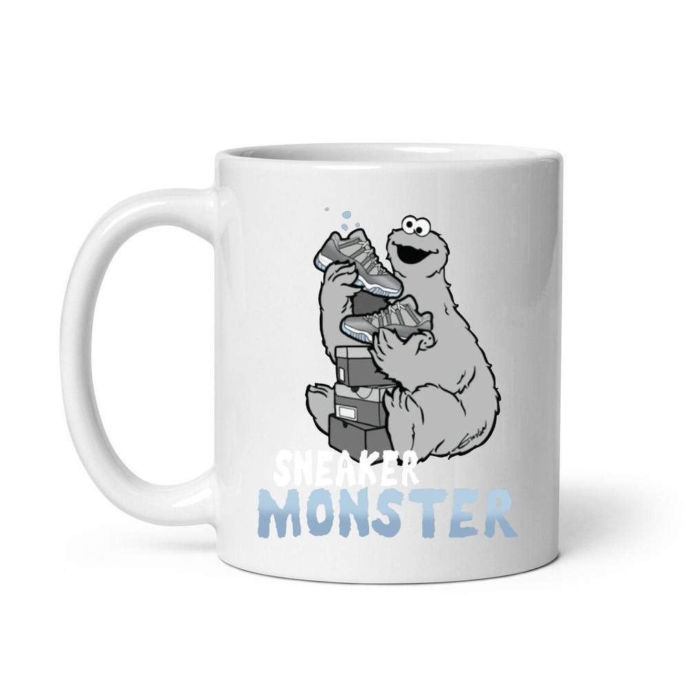 Sneaker Monster Mug, Ceramic Mug, Coffee Mug - 1.jpg