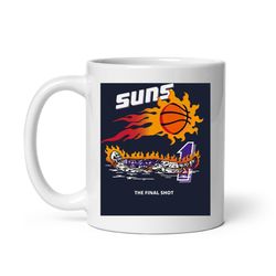 suns mug, warren lotas mug, the final shot mug
