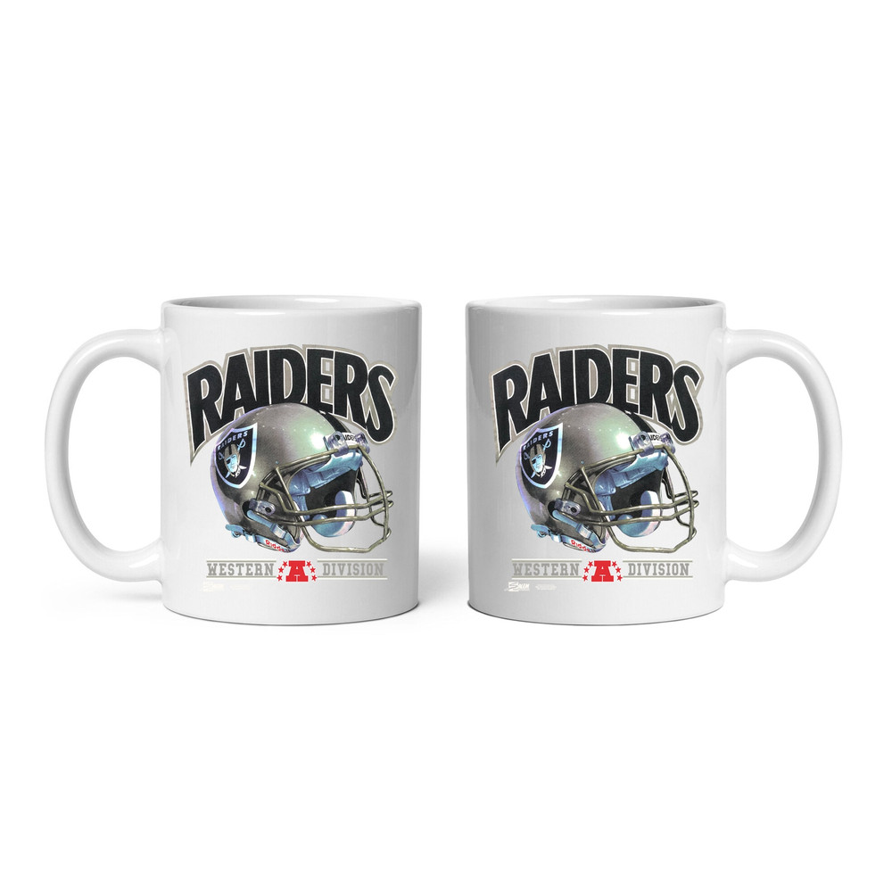 Vintage 90S Las Vegas Raiders Mug,  Nfl Sport Football Team Mug, Ceramic MUg - 3.jpg