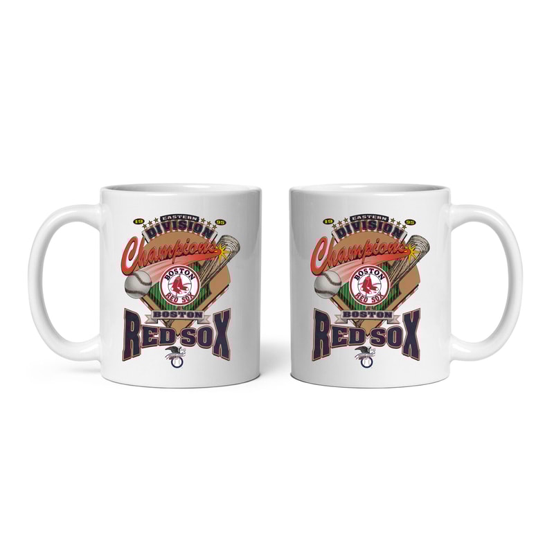 Vintage Boston Redsox Mug, Baseball Mug, Funny Baseball Gifts for Men, Him, Husband, Boyfriend, Dad, Baseball Player Gifts, Playing Baseball - 3.jpg