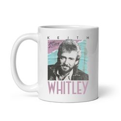 vintage country music keith whitley mug, music mug, ceramic mug
