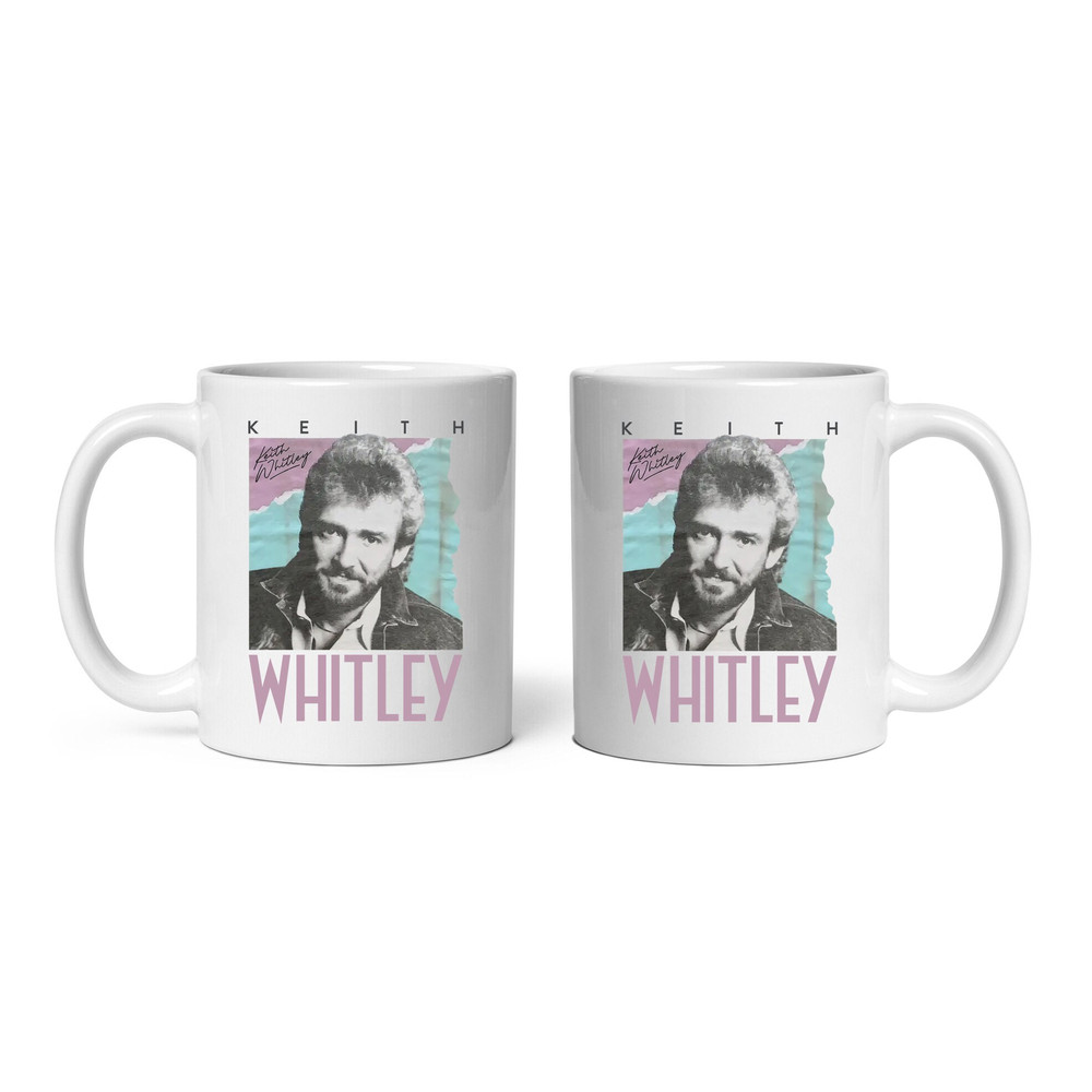 Vintage Country Music Keith Whitley Mug, Music Mug, Ceramic Mug, Coffee Mug - 3.jpg