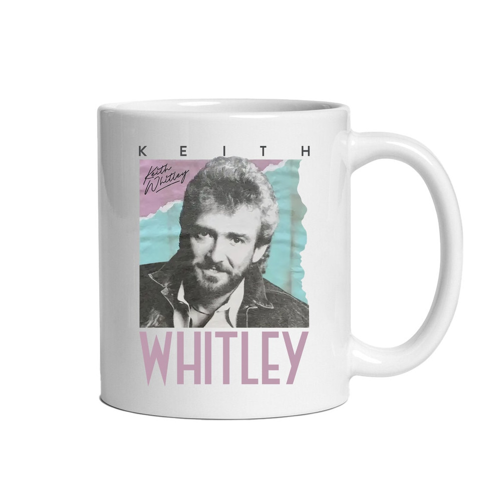 Vintage Country Music Keith Whitley Mug, Music Mug, Ceramic Mug, Coffee Mug - 2.jpg