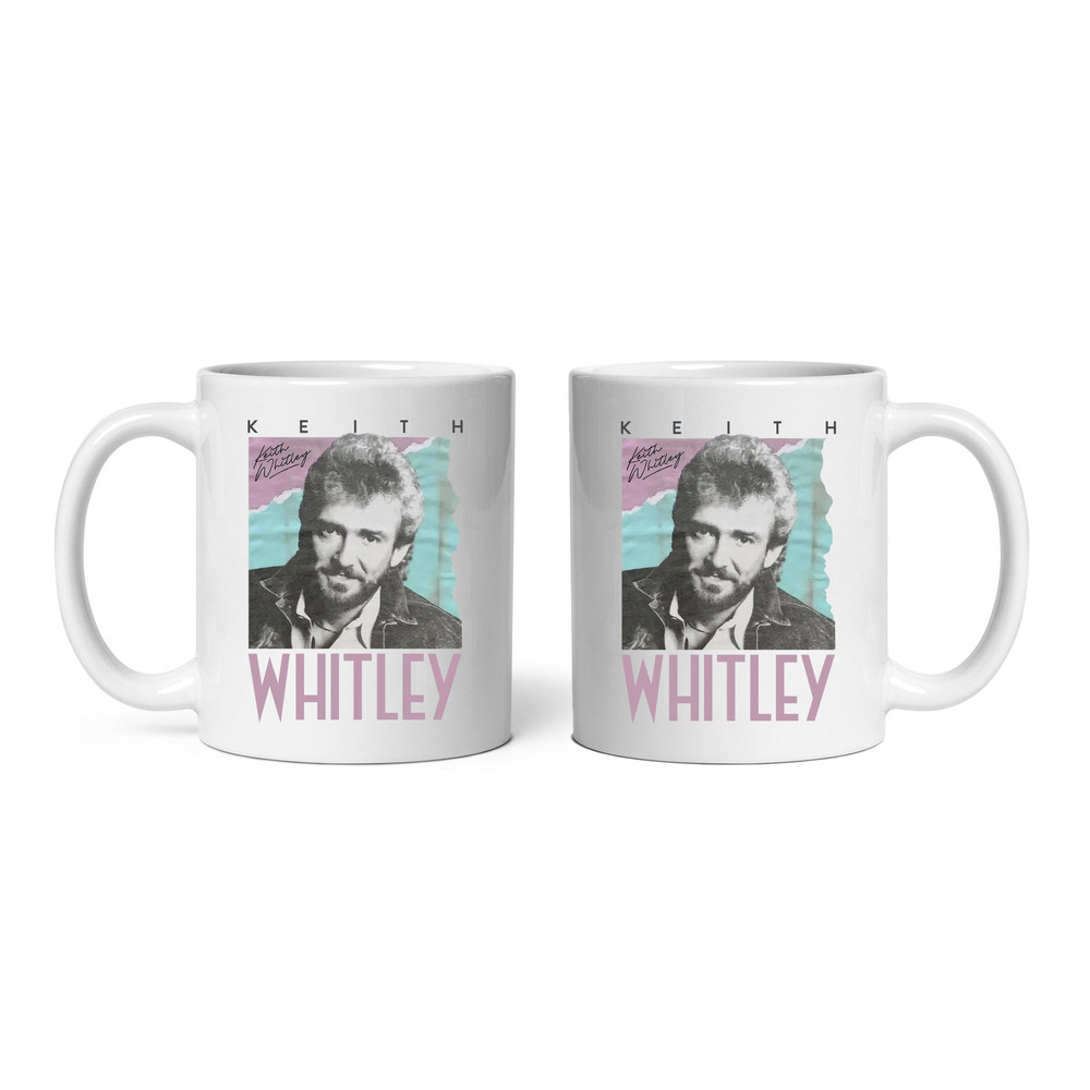 Vintage Country Music Keith Whitley Mug, Music Mug, Ceramic Mug, Coffee Mug - 3.jpg