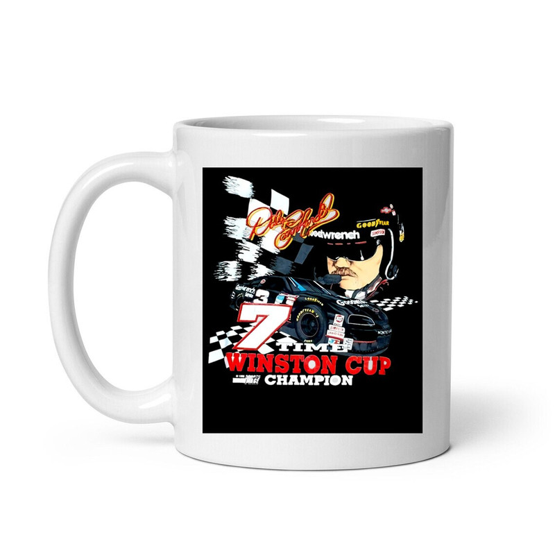 Vintage Dale Earnhardt Mug 8, Racing Car Mug, Car Mug - 1.jpg