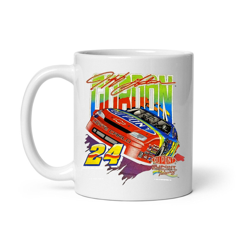 Vintage Jeff Gordon Nascar 1997 Mug, Car Mug, Racing Car Mug - 1.jpg