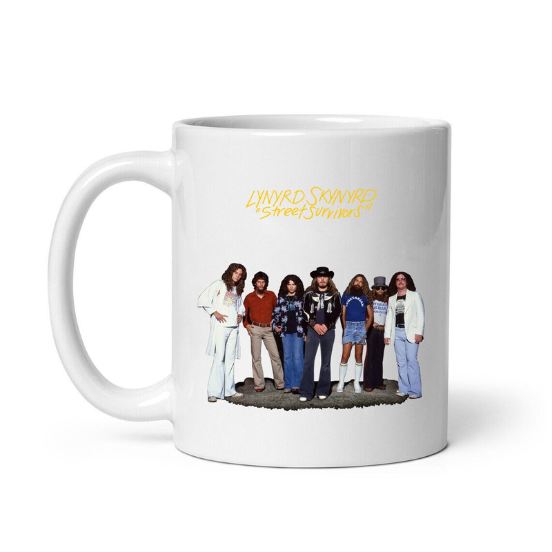 Vintage Lynyrd Skynyrd Mug, Street Survivors Mug, Ceramic Mug, Coffee Mug - 1.jpg