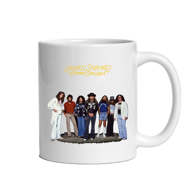 Vintage Lynyrd Skynyrd Mug, Street Survivors Mug, Ceramic Mug, Coffee Mug - 2.jpg