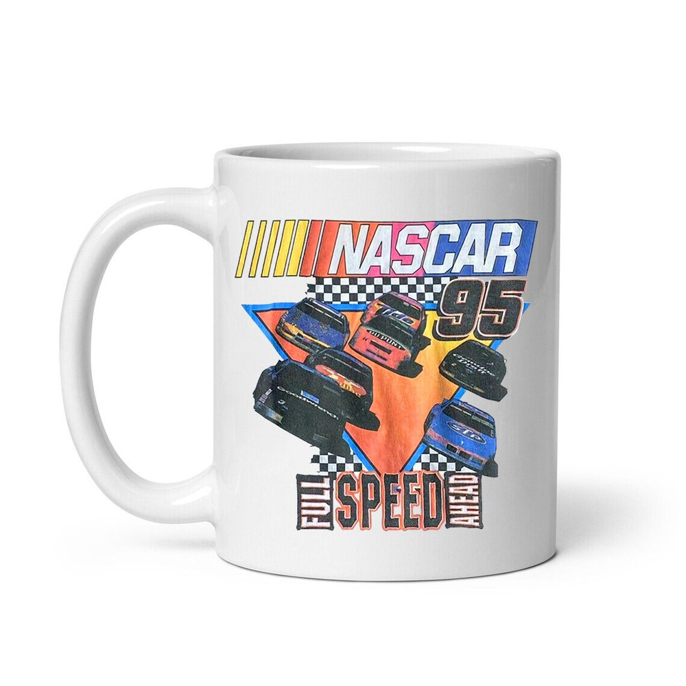 Vintage Nascar 95 Mug, Car Mug, Racing Car Mug - 1.jpg