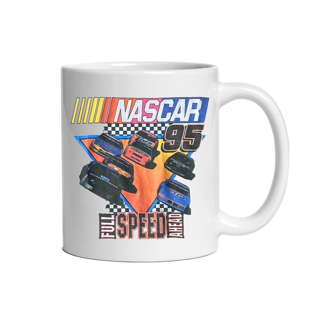 Vintage Nascar 95 Mug, Car Mug, Racing Car Mug - 2.jpg