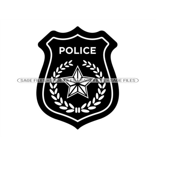Police Svg Files Police Badge SVG, Police SVG, Police Clipart, Police Files f | Inspire ...