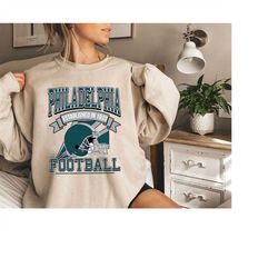Philadelphia Football Sweatshirt, Vintage Philadelphia Sweatshirt, Philadelphia Football T- Shirt, Sunday Football Shirt