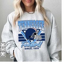 Tennessee Football Sweatshirt, Retro Tennessee Crewneck Sweatshirt, Tennessee Shirt, Vintage Tennessee Football Shirt, S