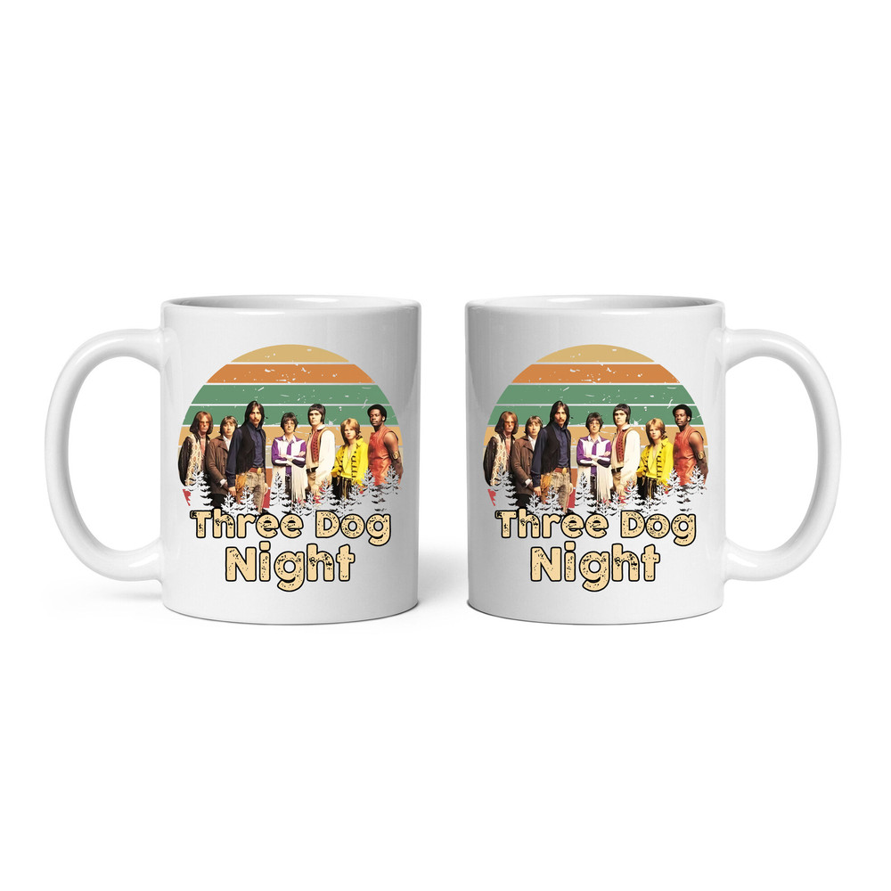 Vintage Three Dog Night American Rock Band Mug, Music Mug, Ceramic Mug, Coffee Mug - 2.jpg