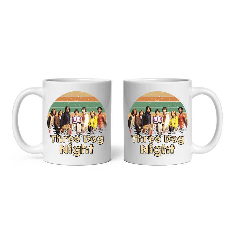 Vintage Three Dog Night American Rock Band Mug, Music Mug, Ceramic Mug, Coffee Mug - 2.jpg