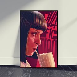 psycho movie poster wall art, room decor, home decor, art poster for gift, vintage movie poster, movie print.jpg