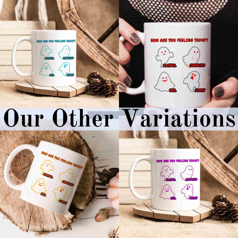 Halloween Mug, Thanksgiving gift idea, Spooky Season Gift, Cute Fall Coffee, Autumn Ceramic Mug, funny present, Ghost Mood Mug, for himher - 8.jpg