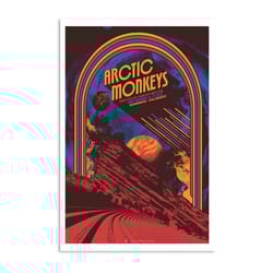 arctic monkeys september 18 & 19, 2023 red rocks amphitheatre, morrison, co poster, no framed, gift