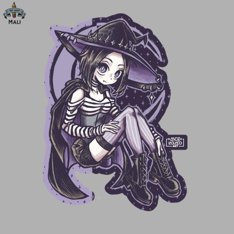 ML0908371-gothic witch for halloween Sublimation PNG Download.jpg