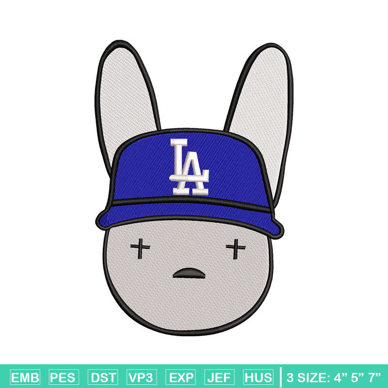 Bad bunny embroidery design, Bunny embroidery, Embroidery file, Embroidery shirt, Emb design, Digital download.jpg