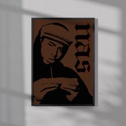 nas poster music poster wall art