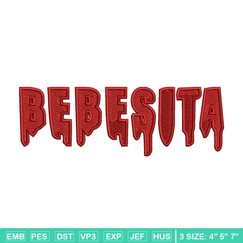 Bebesita embroidery design, Logo embroidery, Embroidery file, Embroidery shirt, Emb design, Digital download.jpg