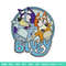 Bluey circle embroidery design, Bluey embroidery, Embroidery file, Embroidery shirt, Emb design, Digital download.jpg
