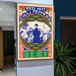 unlimited love tour 2023 red hot chili peppers poster