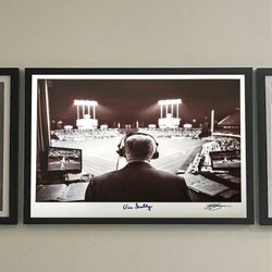 vintage vin scully poster