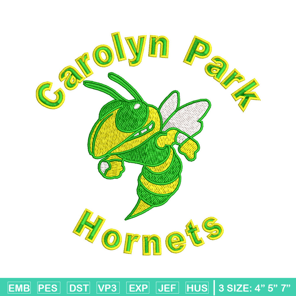 Caroiyn park embroidery design, Logo embroidery, Embroidery file, Embroidery shirt, Emb design, Digital download.jpg