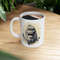 Bigfoot Mug Ceramic 11 oz, Bigfoot Coffee Mug, Bigfoot Gifts, Christmas Gift, Birthday Gift, Yeti Mug, Camping Mug, Gift for Him - 5.jpg
