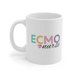 ecmo nurse mug 11 oz ceramic coffee mug ecmo specialist mug nurse gift
