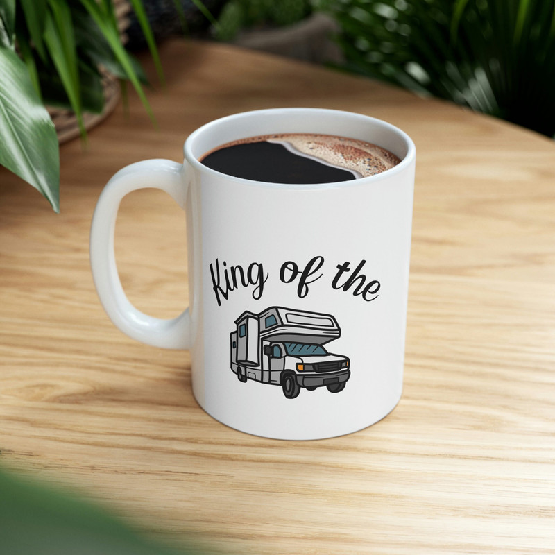 King of the Camper Mug 11 oz Coffee Mug RV King Mug Van Life Mug Camping Mug RV Mug Camper Mug Rv Gifts Travel Mug Camp Mug - 3.jpg