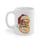 Santa Mug Ceramic 11 oz, Christmas Mug, Christmas Gift, Hot Chocolate Mug, Vintage Santa Mug, Retro Christmas Mug, Milk for Santa Mug - 2.jpg