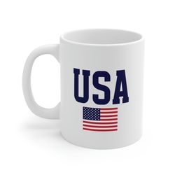 usa mug 11 oz coffee mug 4th of july mug patriotic mug america mug usa