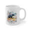 Watercolor Yellowstone Coffee Mug 11 oz Yellowstone National Park Mug Yellowstone Bear Mug Double Exposure Watercolor Mug Bear Mug - 4.jpg