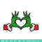 Hand heart embroidery design, Chrismas embroidery, Embroidery file, Embroidery shirt, Emb design, Digital download.jpg