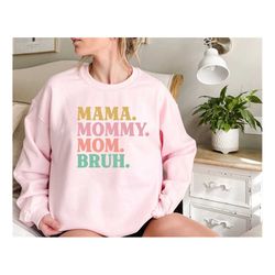 mama sweatshirt, mother's day gift, grandma sweatshirt, nana shirt, gift for mother, mom hoodie, mama crewneck, new mom